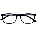 Occhiali Da Lettura Nero Unisex - Modello 31z-b24-blk Diottria +2.50 - Foto miniatura 1