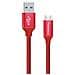Cavo Di Ricarica Usb Rosso, 1 M - Foto miniatura 1