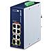 IP30 Industrial 4-Port Non gestito Gigabit Ethernet (10/100/1000) Supporto Power over Ethernet (PoE) Blu, Bianco - Foto miniatura 1