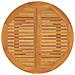 Set Mobili Da Pranzo Per Giardino 5 Pz Legno Massello Di Acacia - Foto miniatura 2