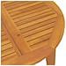 Set Mobili Da Pranzo Per Giardino 5 Pz Legno Massello Di Acacia - Foto miniatura 7