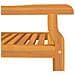 Set Mobili Da Pranzo Per Giardino 5 Pz Legno Massello Di Acacia - Foto miniatura 10