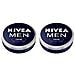 2x Men Creme Crema Viso Mani Corpo Idratante Pelle Secca 75ml Latta Da - Foto miniatura 1