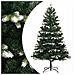 Albero Natale Artificiale Incernierato Con Neve Fioccata 120 Cm - Foto miniatura 1