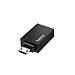 Adattatore per tablet USB A 2.0 F /USB Micro B 2.0 M, OTG, nero - Foto miniatura 1