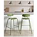 Set Di 2 Sedie Alte Sibley Verde - Foto miniatura 1