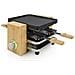 162950 griglia per raclette 4 persona (e) 800 W Nero, Legno - Foto miniatura 1