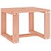 Tavolino Da Giardino 40x38x28,5 Cm In Legno Massello Di Douglas - Foto miniatura 2