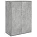 Credenza Grigio Cemento 60x31x84 Cm In Legno Multistrato - Foto miniatura 2