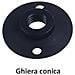 Ghiera Per Smerigliatrici Con 2 Fori - Conica - Foto miniatura 1