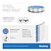 Piscina Rotonda Steel Pro Max In Acciaio 488x122 Cm Bestway 5612z - Foto miniatura 3