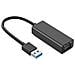 Adattatore Di Rete Usb Gigabit Ethernet Black - Foto miniatura 3