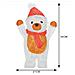 Orsetto Orso In Piedi Forma Acrilica Natalizio Led Illuminazione Esterni Interni - Foto miniatura 4
