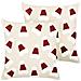 Set Di 2 Cuscini Sugarplum Cotone 45 X 45 Cm Beige Chiaro Modello Natalizio - Foto miniatura 3