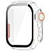 Custodia Protettiva Per Apple Watch - Pc Rigido E Vetro Temperato Transparent 44 Mm - Foto miniatura 4
