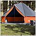 Tenda Familiare Tipi 8 Persone Grigia e Arancione Impermeabile - Foto miniatura 1