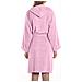 Accappatoio Con Cappuccio Spugnissima Minorca In Cotone Colore Rosa Misura S - Foto miniatura 2