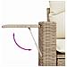 Set Divano da Giardino 9 pcs Beige polyrattan - Foto miniatura 9
