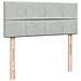 Pouf Letto con Materasso Grigio Chiaro 120x190 cm in Velluto - Foto miniatura 8
