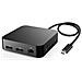 GLB232003 replicatore di porte e docking station per laptop Cablato USB 2.0 Type-C Nero - Foto miniatura 1