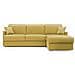 Evans Divano Letto Angolare Impermeabile T13 Giallo - Foto miniatura 3