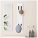 Appendiabiti a muro Bianco 20 x 1.5 x 100 cm Legno multistrato - Foto miniatura 2