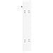 Appendiabiti a muro Bianco 20 x 1.5 x 100 cm Legno multistrato - Foto miniatura 7