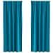 Tende con tende 2 pcs Turchese 245x140cm Poliestere - Foto miniatura 1