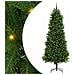 Albero di Natale con 300 LED con supporto Verde 240 cm PE - Foto miniatura 1