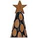 Albero di Natale Marrone 60 cm Legno massello di teak - Foto miniatura 7
