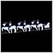 Renne LED 7 pcs Bianco Tessuto - Foto miniatura 5