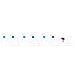 Renne LED 7 pcs Bianco Tessuto - Foto miniatura 7
