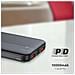 Power Bank 10000mAh, Ricarica Rapida PD 22.5W, USB-A, USB Type-C, Micro USB, Bianco, colore Nero - Foto miniatura 2