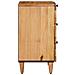 Armadio da Notte con cassetto Naturale 50 x 33 x 62 cm - Foto miniatura 4