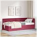 Struttura Letto Angolare con Materasso 2 pcs Verde Velluto - Foto miniatura 2