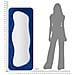 Specchio Con Cornice Vkh461-blu-mdf-40x4x160 Cm - Foto miniatura 6