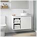 Armadio Bagno In-between Bianco 30 x 44,5 x 50 cm - Foto miniatura 7