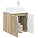 Mobile Lavabo da Parete Rovere Sonoma 49,5 x 41 x 63 cm - Foto miniatura 2