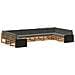 Set divani con cuscino 10 pcs Legno di Acacia Massello - Foto miniatura 1