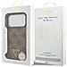 Custodia Per Iphone 17 Pro Marrone Decorata Magsafe Guess - Foto miniatura 5