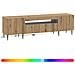 Mobile TV LED Rovere Artigianale Legno ingegnerizzato - Foto miniatura 3
