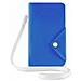 Cust Resist Acqua Flip Oriz + 3 Vani Carta+tracolla Smartphone 5.1'' Blu - Foto miniatura 2