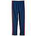 Pantalone Junior Essential 3 Stripes 9a / 10a Blu Rosso - Foto miniatura 2