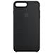 Custodia in Silicone per iPhone 8 Plus e 7 Plus Colore Nero - Foto miniatura 2