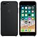 Custodia in Silicone per iPhone 8 Plus e 7 Plus Colore Nero - Foto miniatura 5