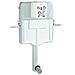 Cassetta Incasso Per Wc, Gd2 Art. 38661000 - Bianco A Magazzino - Foto miniatura 1