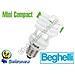 Lampada Risparmio Energetico Spirale Mini Compact 13w E14 6500k - Foto miniatura 1