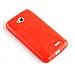 Custodia Compatibile Con Lg L70 In Rosso Cremisi - Coperchio Protettivo In Silicone Tpu Flessibile - Foto miniatura 3