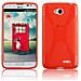 Custodia Compatibile Con Lg L70 In Rosso Cremisi - Coperchio Protettivo In Silicone Tpu Flessibile - Foto miniatura 4
