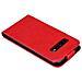 Custodia Compatibile Con Samsung Galaxy S10 In Rosso Mela - Coperchio Protettivo In Design Flip Con Chiusura Magnetica - Foto miniatura 8
